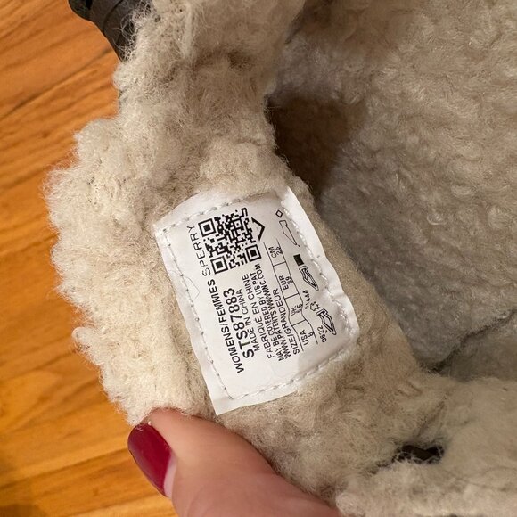 Never worn Sperry Women’s Crest Cozy Mule - Picture 3 of 3